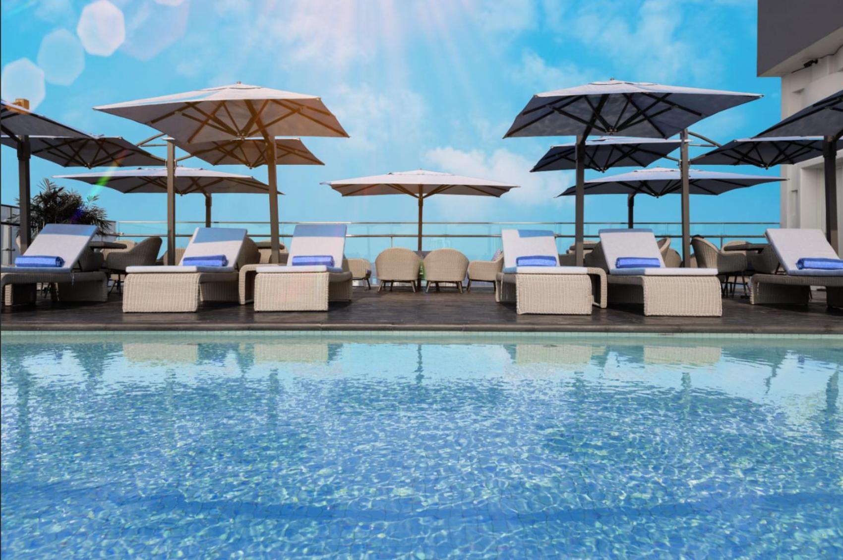 Wink Icon Hotel Danang Riverside - Luxury Suites - 24Hrs Stay & Rooftop Pool Bar Dış mekan fotoğraf